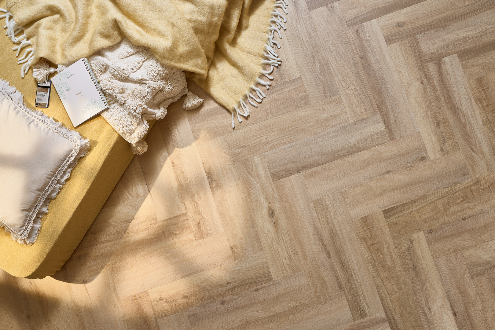 Arbiton Amaron Herringbone Дуб Віндзор ялинка