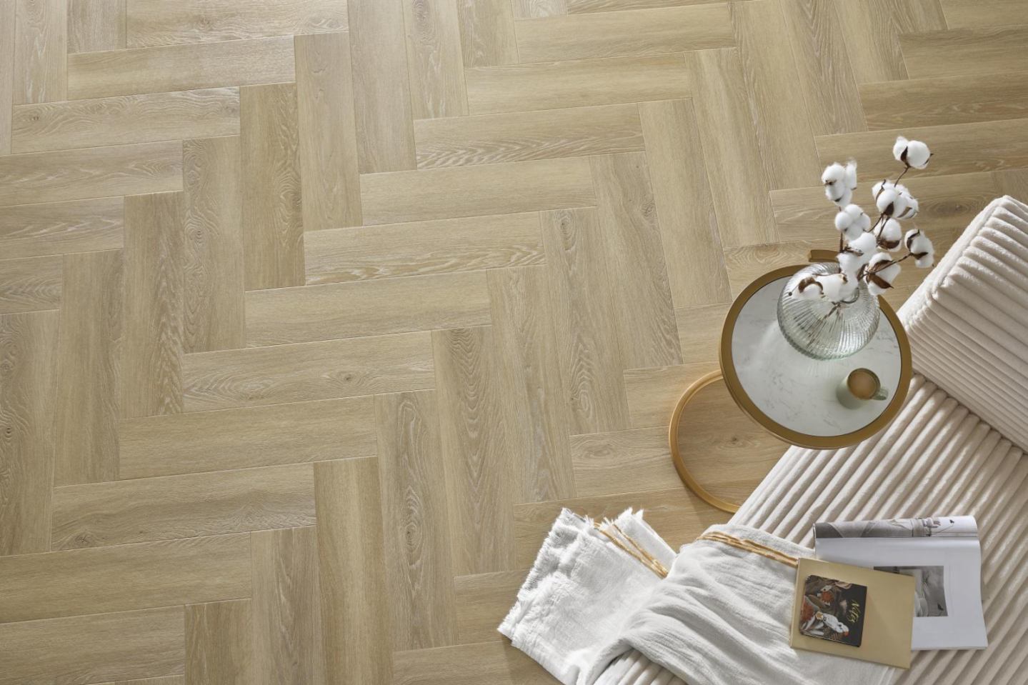 Arbiton Amaron Herringbone Дуб Девентер ялинка