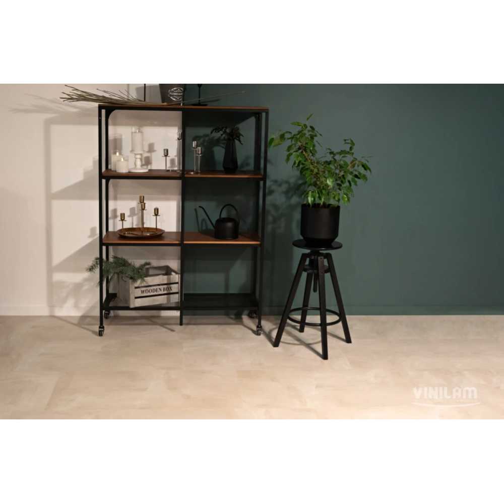 Vinilam Ceramo Stone Бетон білий плитка