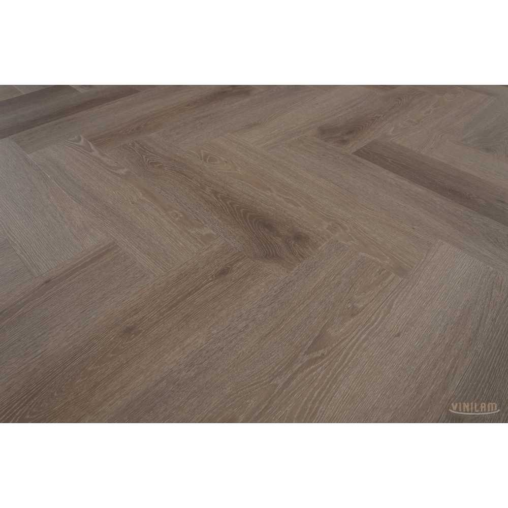 Vinilam Herringbone Дуб Грейдж ялинка клейова ялинка на клей