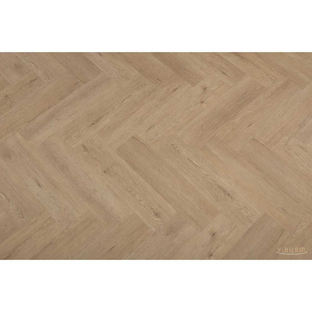 Vinilam Herringbone Дуб Карпатський ялинка клейова ялинка на клей