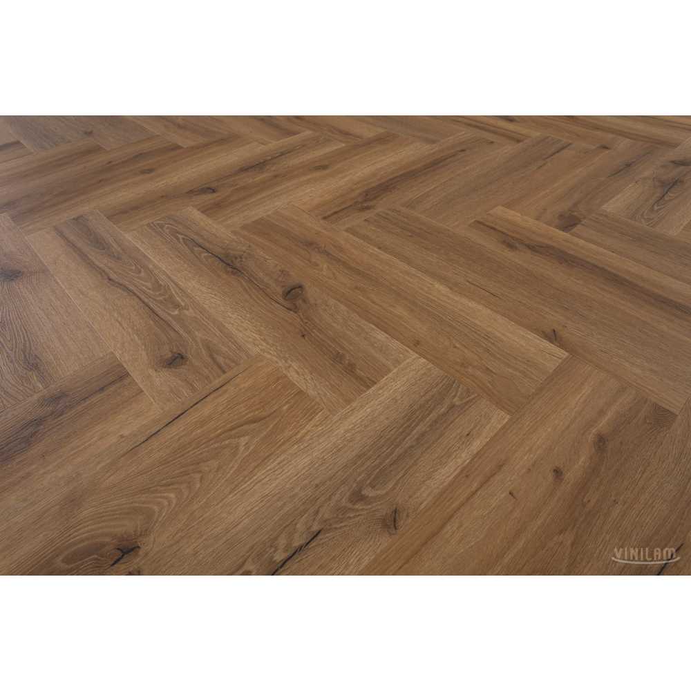 Vinilam Herringbone Дуб Бурштиновий ялинка клейова ялинка на клей