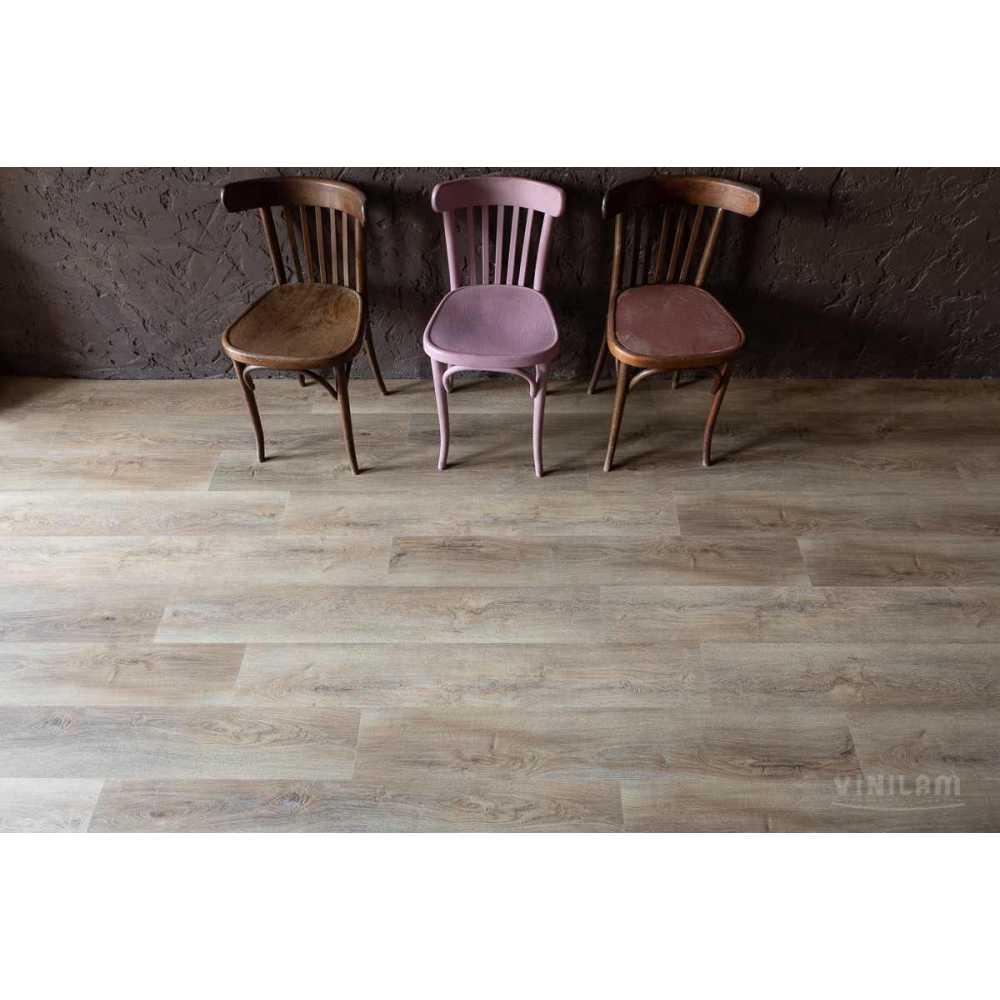 Vinilam Wood Дуб Амберг клейовий